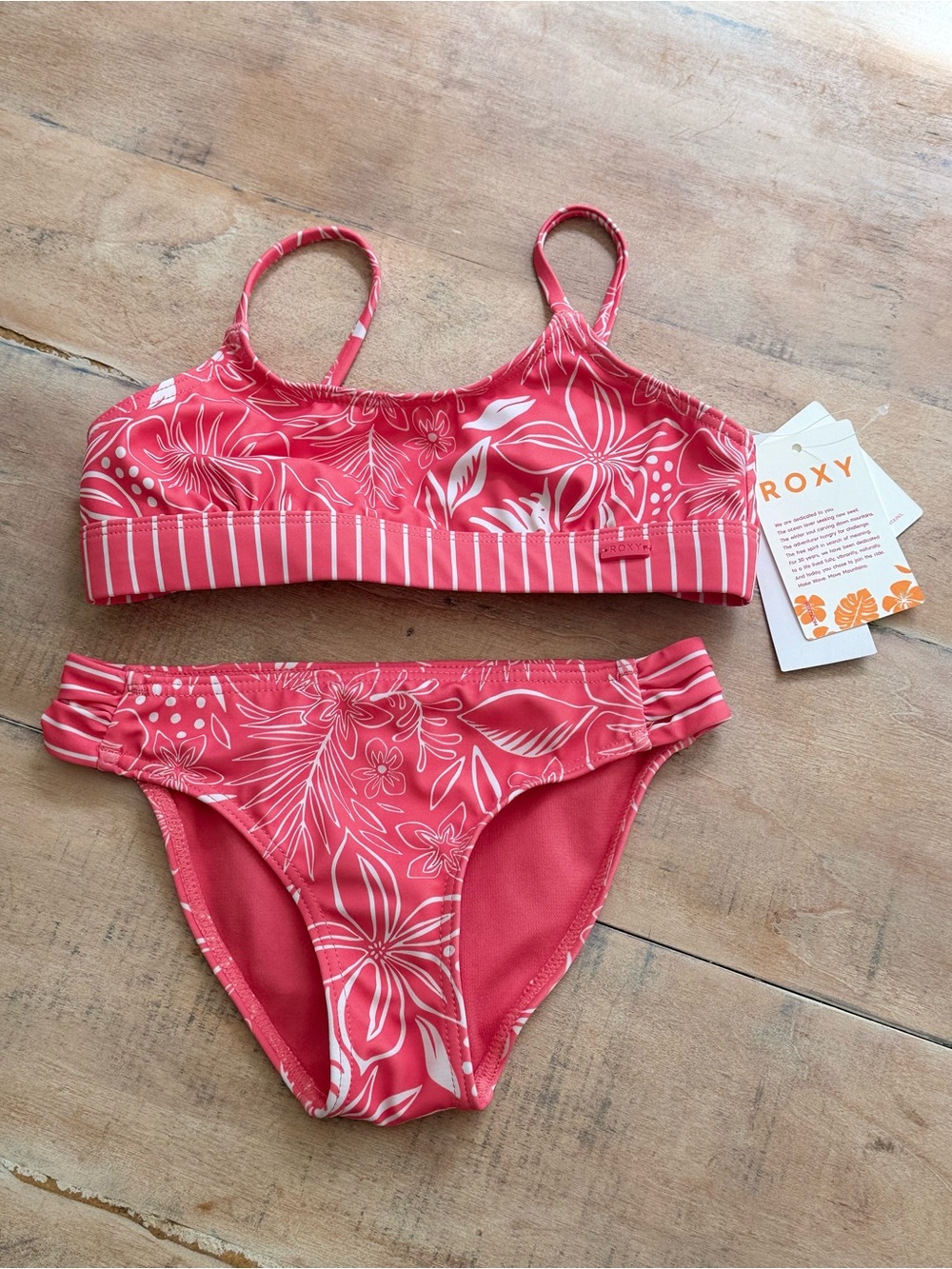 Roxy Girls' Coral Two-Piece Bikini